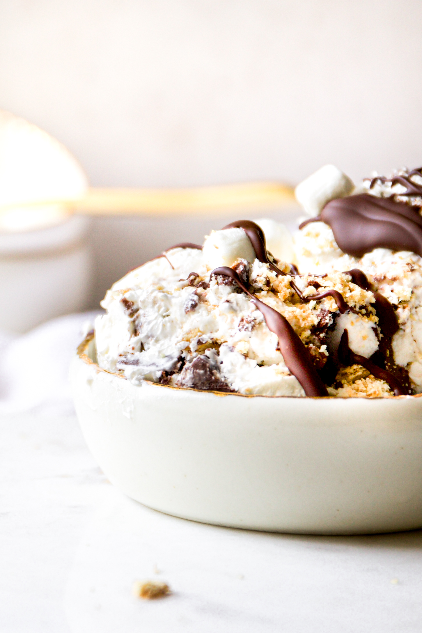 Easy Homemade S'mores Ice Cream: No Campfire Required